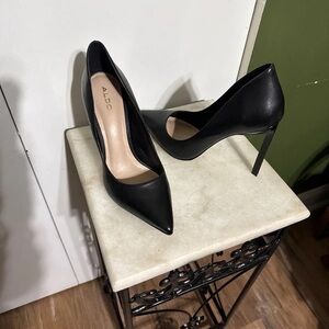 Aldo Classic Black Stiletto Heels